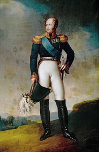Le tsar Alexandre Ier ...
