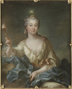 Louise Ulrique de Prusse, reine de Suède et Finlande - Portrait par François-Adrien Grasognon Latinville - Francois Adrien Grasognon Latinville