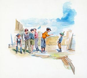 Gang, du roman pour enfants Les garçons de la rue Paul de Ferenc Molnar - Francois Alaux