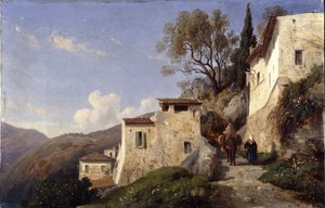 Sur la route de Gênes, près de Nice