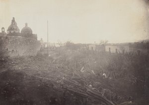 Étude architecturale au Mexique, 1864-69