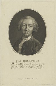 Portrait de Claude Adrien Helvétius 1715-1771, vers 1800 - Francois Bonneville