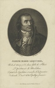 Portrait de Marie Joseph Lequinio 1755-1814, 1795-1799 - Francois Bonneville