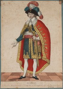 Portrait de Paul de Barras 1755-1829, c. 1795 - Francois Bonneville