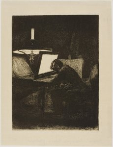 Gravure de François Bonvin - François Bonvin