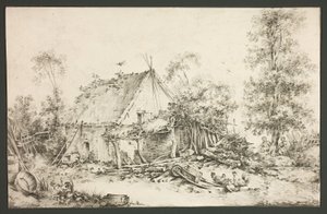 Cour de ferme - François Boucher