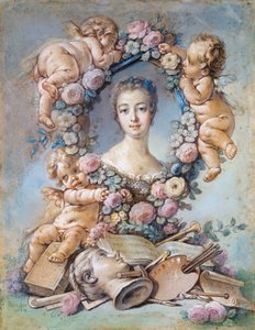 Portrait de la Marquise de Pompadour - François Boucher