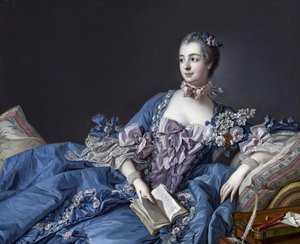 Portrait de la marquise de Pompadour