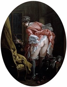 La jupe relevée - François Boucher