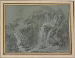 Les cascades de Tivoli - François Boucher