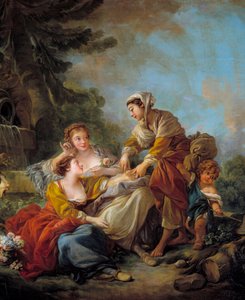 La diseuse de bonne aventure - François Boucher
