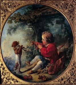 Le chien savant - François Boucher