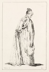 Femme debout - François Boucher