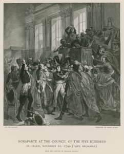 Bonaparte au Conseil des Cinq-Cents - Francois Bouchot