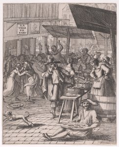 A Fish Market; from Divers sujets Remarquables tirez de L