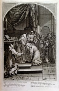Gravure de François Chauveau 1680 