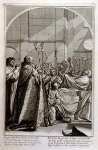 Gravure de François Chauveau 1680 