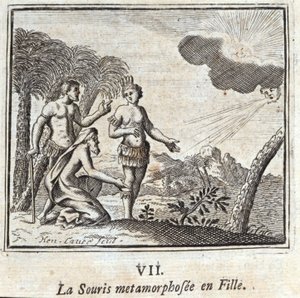 La souris métamorphosée en fille - Francois Chauveau