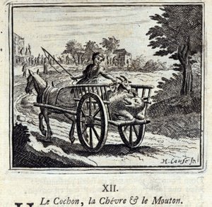 Le cochon, la chèvre et le mouton - Francois Chauveau