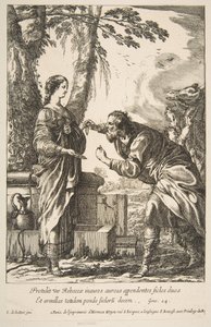 Rebecca et Éliézer