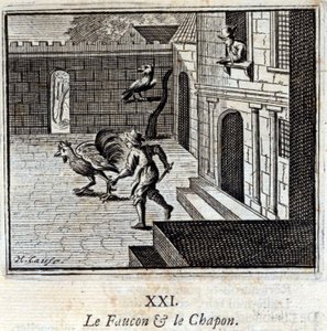 Le faucon et le chapon - Francois Chauveau