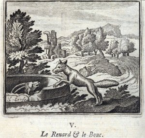 Le Renard et le Bouc - Francois Chauveau