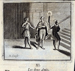Les deux amis - Francois Chauveau