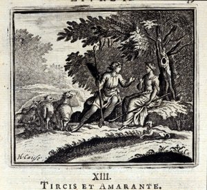 Tircis et Amarante - Francois Chauveau