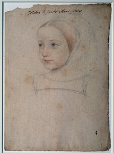 Portrait de Marguerite de France enfant - François Clouet