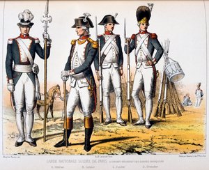 Garde Nationale Soldée de Paris - Francois Cudet