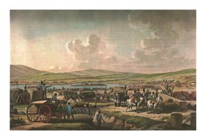 Napoléon visitant les travaux de siège à Dantzig dirigés par le maréchal Lefebvre - Francois Dequevauviller