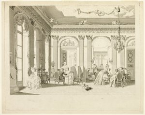 Le Salon - Francois Dequevauviller
