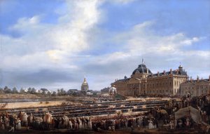 Distribution de drapeaux à la Garde Nationale, 29 août 1830 - Francois Dubois