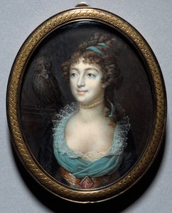 Portrait de Mademoiselle Marie-Anne Adélaïde Le Normand, vers 1793