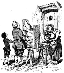 Illustration pour le Roman Comique de Paul Scarron : Joueur d