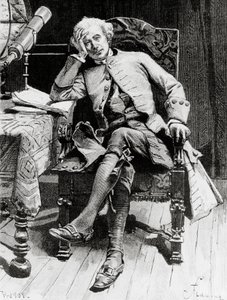 Portrait de Guy Mannering, personnage principal de Guy Mannering ou L
