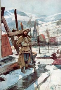 Garde en faction près de Metzeral, Alsace, janvier 1916, 1926