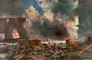 La ferme Lessard, entre Marizy et Neuilly Saint Front, France, 18 juillet 1918 - Francois Flameng