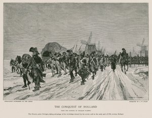 La conquête de la Hollande - Francois Flameng