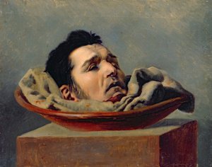 Tête guillotinée d