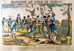 Napoléon au siège de Toulon, 1793, vers 1835