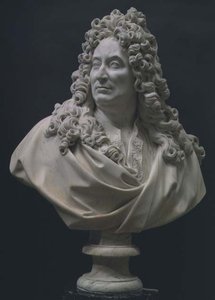 Buste de Nicolas Boileau (1636-1711) - Francois Girardon