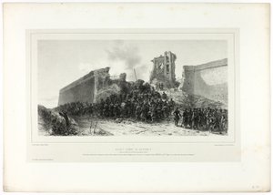 Assaut du bastion no.8, de Souvenirs d’Italie : Expédition de Rome