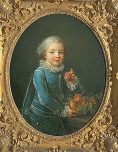 Garçon avec des pêches, 1760