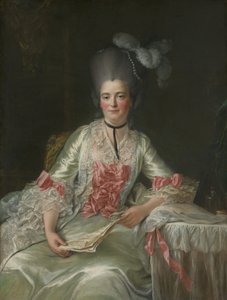Marie Rinteau, dite Mademoiselle de Verrières, 1761 - Francois Hubert Drouais