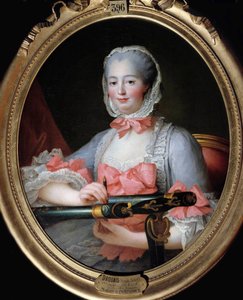 Portrait de Jeanne Antoinette Poisson, marquise de Pompadour - Francois Hubert Drouais