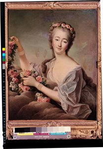 Portrait de la Comtesse du Barry (1743-93) en Flora