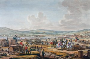 Napoléon visitant les travaux de siège à Dantzig dirigés par le maréchal Lefebvre, 9 mai 1807