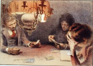 Partie de cartes, de 