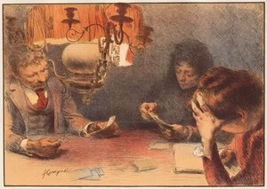La Lampe, 1899 - Francois Joseph Guiguet